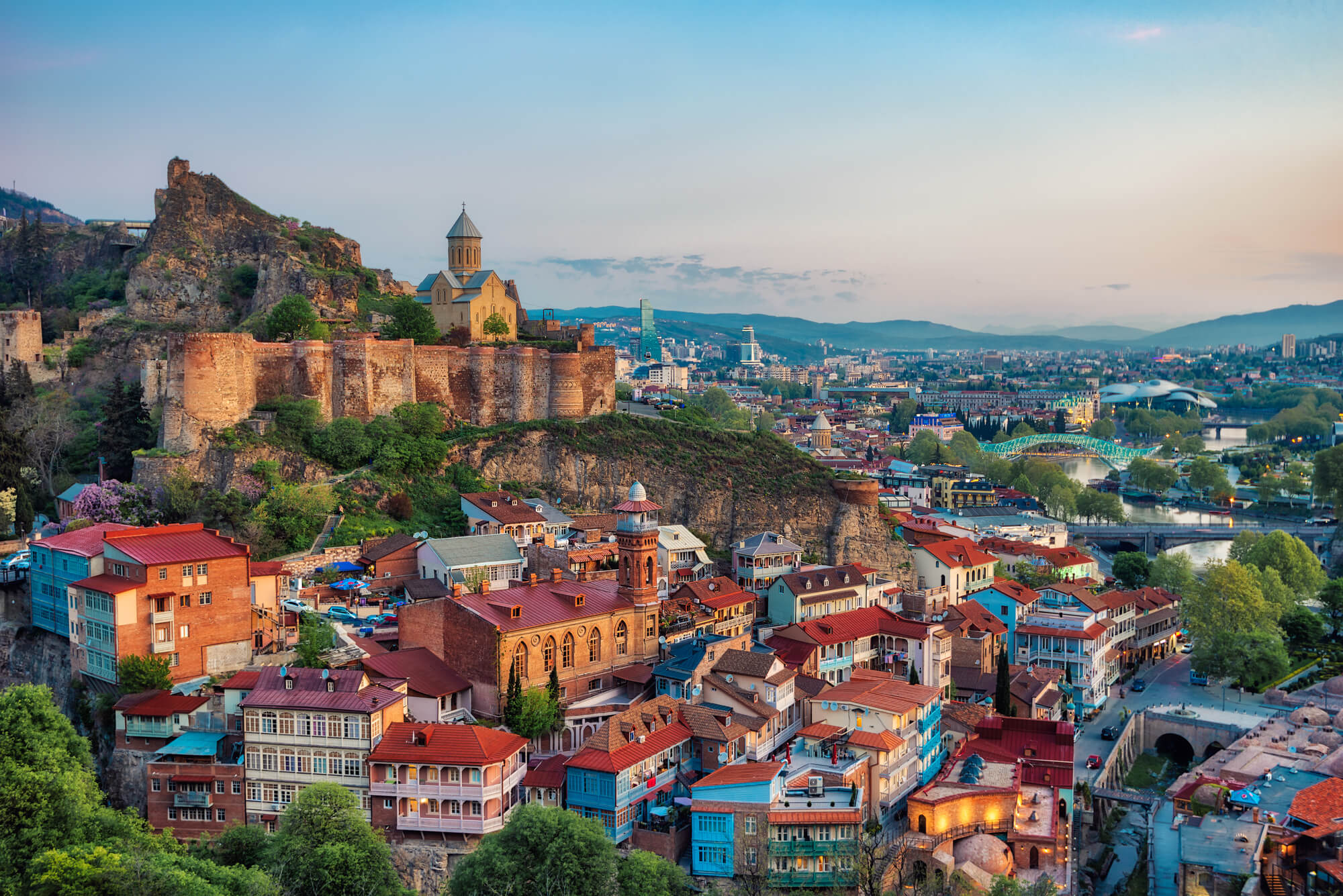 Georgia with children in 10 days: caves, castles and short drives