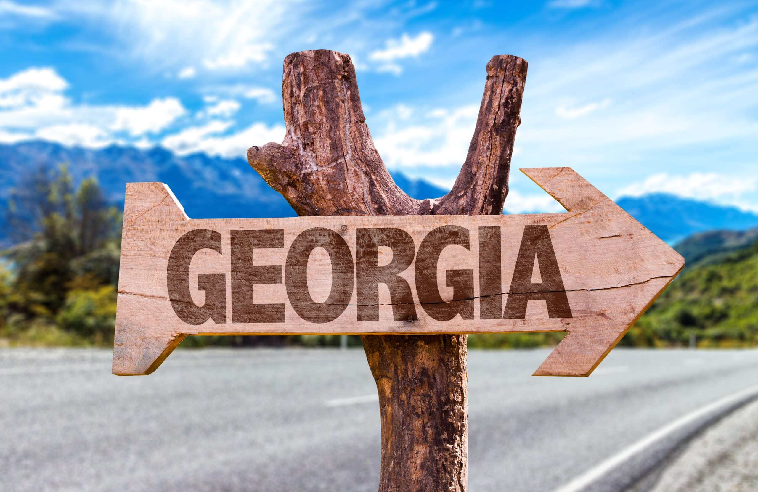 Georgia, a small country that takes far longer than the map suggests