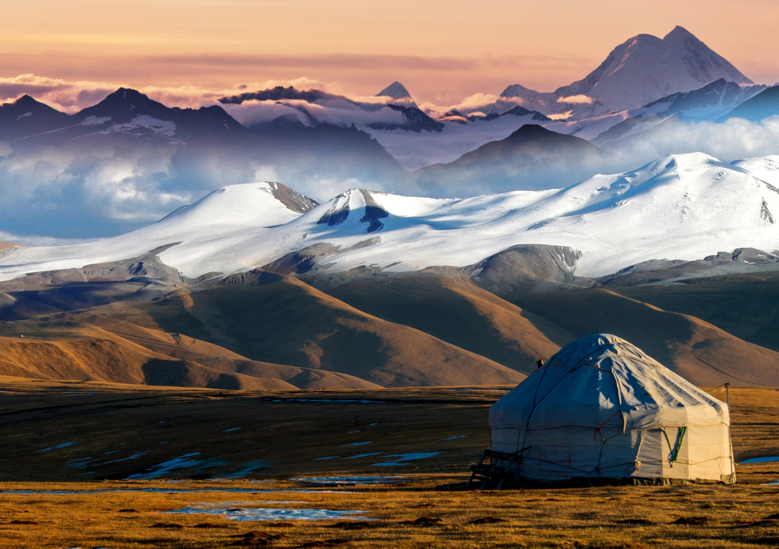 Kazakhstan, a country you fly across and enjoy on the ground